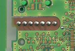 Figure 11. Avoid solder resist close to the solder joint